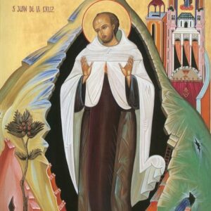 Ícone São João da Cruz 10cm