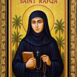 Ícone Santa Rafka 20cm