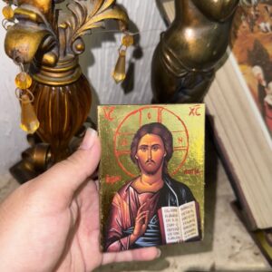 Ícone Pantocrator GOLD 10cm